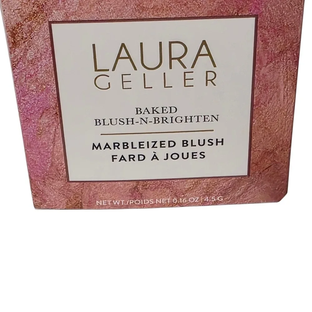 Laura Geller Baked Blush N Brighten Marbleized Blush Pink Buttercream Full Size
